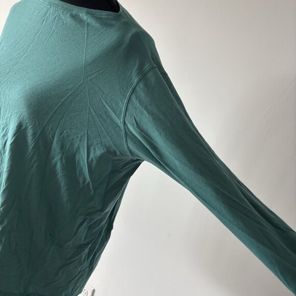Lululemon Women’s Long Sleeve Workout Top Teal Size 4 NO TAGS! Sporty Gym Preppy - Picture 5 of 10